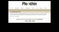 Desktop Screenshot of loneplannthin.dk